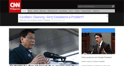 Desktop Screenshot of cnnphilippines.com